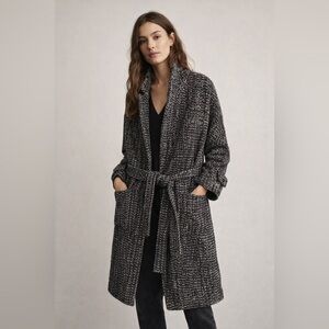 BA&SH WOOL ALPACA BLEND COAT